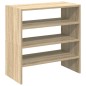 vidaXL Scarpiere 2 pz Impilabili Rovere Sonoma 60x30x30,5 cm vidaXL Scarpiere 2 pz Impilabili Rovere Sonoma 60x30x30,5 cm
