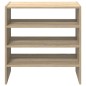 vidaXL Scarpiere 2 pz Impilabili Rovere Sonoma 60x30x30,5 cm vidaXL Scarpiere 2 pz Impilabili Rovere Sonoma 60x30x30,5 cm