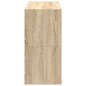 vidaXL Scarpiere 2 pz Impilabili Rovere Sonoma 60x30x30,5 cm vidaXL Scarpiere 2 pz Impilabili Rovere Sonoma 60x30x30,5 cm