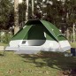 vidaXL Tenda da Campeggio a Cupola per 4 Persone Verde Impermeabile vidaXL Tenda da Campeggio a Cupola per 4 Persone Verde Impermeabile