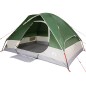 vidaXL Tenda da Campeggio a Cupola per 4 Persone Verde Impermeabile vidaXL Tenda da Campeggio a Cupola per 4 Persone Verde Impermeabile