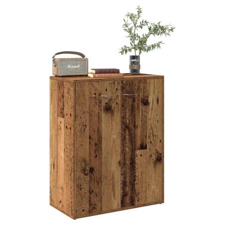 vidaXL Credenza Legno Antico 60x30x75 cm in Legno Multistrato