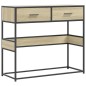 vidaXL Tavolo Consolle Rovere Sonoma 90x35x80 cm in Legno Multistrato vidaXL Tavolo Consolle Rovere Sonoma 90x35x80 cm in Legno Multistrato