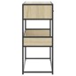 vidaXL Tavolo Consolle Rovere Sonoma 90x35x80 cm in Legno Multistrato vidaXL Tavolo Consolle Rovere Sonoma 90x35x80 cm in Legno Multistrato