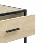 vidaXL Tavolo Consolle Rovere Sonoma 90x35x80 cm in Legno Multistrato vidaXL Tavolo Consolle Rovere Sonoma 90x35x80 cm in Legno Multistrato