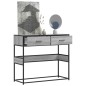 vidaXL Tavolo Consolle Rovere Sonoma 90x35x80 cm in Legno Multistrato vidaXL Tavolo Consolle Rovere Sonoma 90x35x80 cm in Legno Multistrato