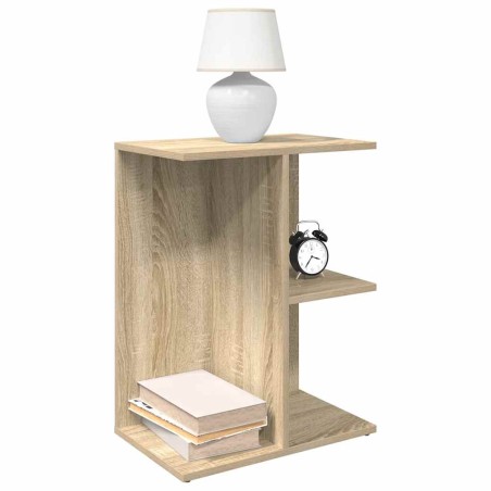 vidaXL Comodino Rovere Sonoma 46,5x29x61 cm in Legno Multistrato