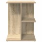 vidaXL Comodino Rovere Sonoma 46,5x29x61 cm in Legno Multistrato