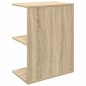 vidaXL Comodino Rovere Sonoma 46,5x29x61 cm in Legno Multistrato