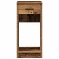 vidaXL Supporto per Computer a Torre con Cassetto Antico 35x45x77 cm