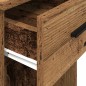 vidaXL Supporto per Computer a Torre con Cassetto Antico 35x45x77 cm