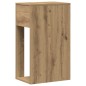 vidaXL Supporto per Computer a Torre con Cassetto Rovere 30x44x74 cm vidaXL Supporto per Computer a Torre con Cassetto Rovere 30x44x74 cm