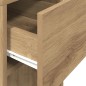 vidaXL Supporto per Computer a Torre con Cassetto Rovere 30x44x74 cm vidaXL Supporto per Computer a Torre con Cassetto Rovere 30x44x74 cm