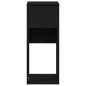 vidaXL Supporto a Torre per Computer con Cassetto Nero 30x44x74 cm