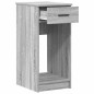 vidaXL Supporto a Torre per Computer con Cassetto Grigio 35x45x77 cm