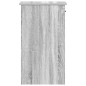 vidaXL Supporto a Torre per Computer con Cassetto Grigio 35x45x77 cm