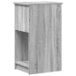 vidaXL Supporto a Torre per Computer con Cassetto Grigio 35x45x77 cm