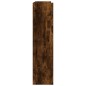 vidaXL Scarpiera Rovere Fumo 80x25x100 cm in Legno Multistrato
