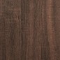 vidaXL Scarpiera Rovere Marrone 80x25x100 cm in Legno Multistrato