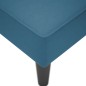 vidaXL Sdraio con Bracciolo Destro in Velluto Blu vidaXL Sdraio con Bracciolo Destro in Velluto Blu