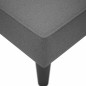 vidaXL Sdraio con Bracciolo Destro in Tessuto Grigio Scuro vidaXL Sdraio con Bracciolo Destro in Tessuto Grigio Scuro