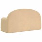 vidaXL Divano per Bambini a 2 Posti Crema in Morbido Peluche vidaXL Divano per Bambini a 2 Posti Crema in Morbido Peluche