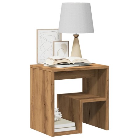 vidaXL Comodini 2pz Rovere Artigianale 40x30x40 cm in Truciolato