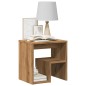 vidaXL Comodini 2pz Rovere Artigianale 40x30x40 cm in Truciolato