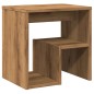 vidaXL Comodini 2pz Rovere Artigianale 40x30x40 cm in Truciolato