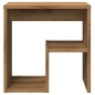 vidaXL Comodini 2pz Rovere Artigianale 40x30x40 cm in Truciolato