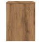 vidaXL Comodini 2pz Rovere Artigianale 40x30x40 cm in Truciolato
