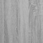 vidaXL Tavolini Impilabili 3 pz Grigio Sonoma in Legno Multistrato