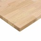 vidaXL Piano Scrivania 100x50x2,5 cm Rovere Massello Non Trattato vidaXL Piano Scrivania 100x50x2,5 cm Rovere Massello Non Trattato