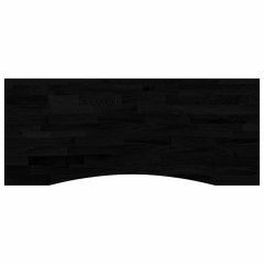 vidaXL Piano Scrivania Marrone Scuro 120x50x2,5 cm in Rovere Massello