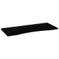 vidaXL Piano Scrivania Marrone Scuro 120x60x2,5 cm in Rovere Massello vidaXL Piano Scrivania Marrone Scuro 120x60x2,5 cm in Rovere Massello