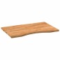 vidaXL Piano Scrivania Marrone Chiaro 80x50x2,5 cm in Rovere Massello vidaXL Piano Scrivania Marrone Chiaro 80x50x2,5 cm in Rovere Massello