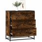 vidaXL Credenza Rovere Fumo 68x35x76 cm in Truciolato vidaXL Credenza Rovere Fumo 68x35x76 cm in Truciolato