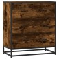 vidaXL Credenza Rovere Fumo 68x35x76 cm in Truciolato vidaXL Credenza Rovere Fumo 68x35x76 cm in Truciolato