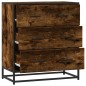 vidaXL Credenza Rovere Fumo 68x35x76 cm in Truciolato vidaXL Credenza Rovere Fumo 68x35x76 cm in Truciolato
