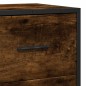 vidaXL Credenza Rovere Fumo 68x35x76 cm in Truciolato vidaXL Credenza Rovere Fumo 68x35x76 cm in Truciolato