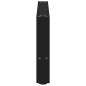 vidaXL Gambe per Tavolino da Caffè Nero 2 pz 70x(30-31) cm Acciaio vidaXL Gambe per Tavolino da Caffè Nero 2 pz 70x(30-31) cm Acciaio