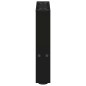 vidaXL Gambe per Tavolino da Caffè Nero 2 pz 40x(30-31) cm Acciaio vidaXL Gambe per Tavolino da Caffè Nero 2 pz 40x(30-31) cm Acciaio