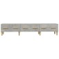 Mobile Porta TV Grigio Cemento 150x34,5x30 cm Legno Multistrato