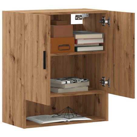 vidaXL Armadietto a Muro Rovere Artigianale 60x31x70 cm in Truciolato