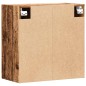 vidaXL Armadietto a Muro Legno Vecchio 60x31x60 cm in Truciolato vidaXL Armadietto a Muro Legno Vecchio 60x31x60 cm in Truciolato