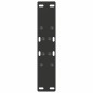 vidaXL Gambe Tavolino da Caffè a A 2 pz Nero 50x(42-43) cm in Acciaio vidaXL Gambe Tavolino da Caffè a A 2 pz Nero 50x(42-43) cm in Acciaio