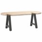 vidaXL Gambe Tavolino Caffè a A 2 pz Antracite 38x(42-43)cm in Acciaio vidaXL Gambe Tavolino Caffè a A 2 pz Antracite 38x(42-43)cm in Acciaio