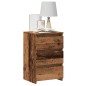vidaXL Comodino Legno Antico 40x35x62,5 cm in Legno Multistrato