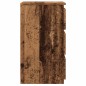 vidaXL Comodino Legno Antico 40x35x62,5 cm in Legno Multistrato
