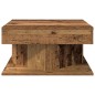 vidaXL Tavolino da Salotto Legno Antico 55x55x30 cm Legno Multistrato